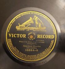 Victor 16884 BILLY MURRAY & AMERICAN QUARTET When I'm Alone 78 Record  picture