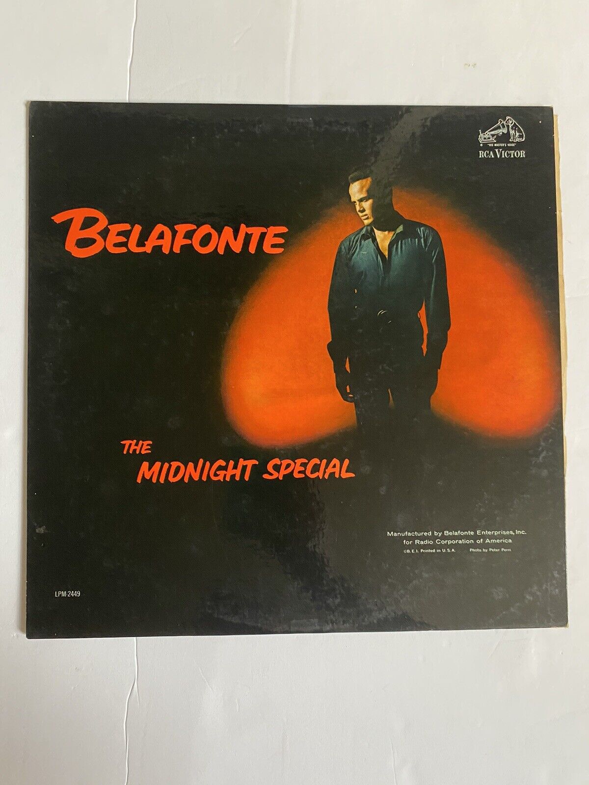 Harry Belafonte - The Midnight Special - RCA Victor Records Vintage Vinyl Record