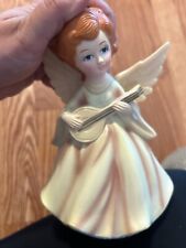 Vintage Plastic Angel Rotating Music Box picture