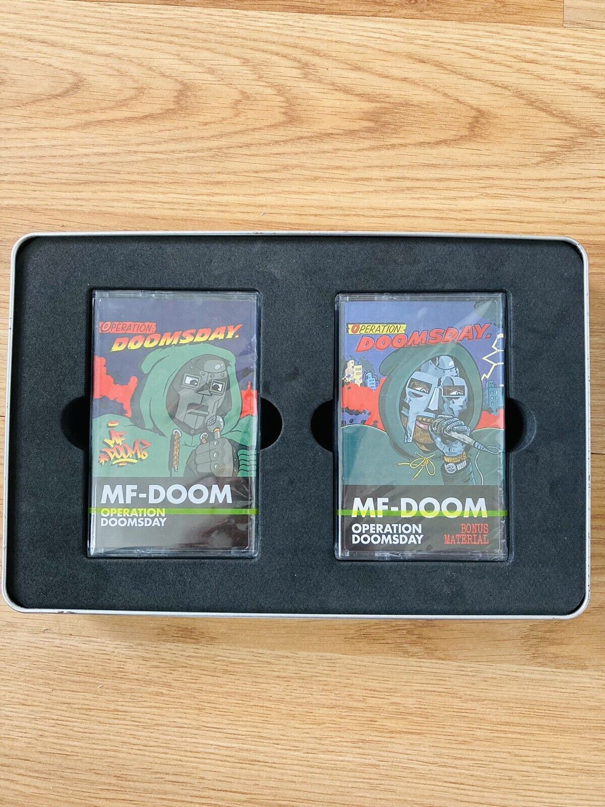 mf doom cassette tape Tin Operation doomsday