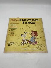 Children's Playtime Songs (Vinyl) Robin Hood RH 21 - 12” LP Record, 33 RPM, Used picture