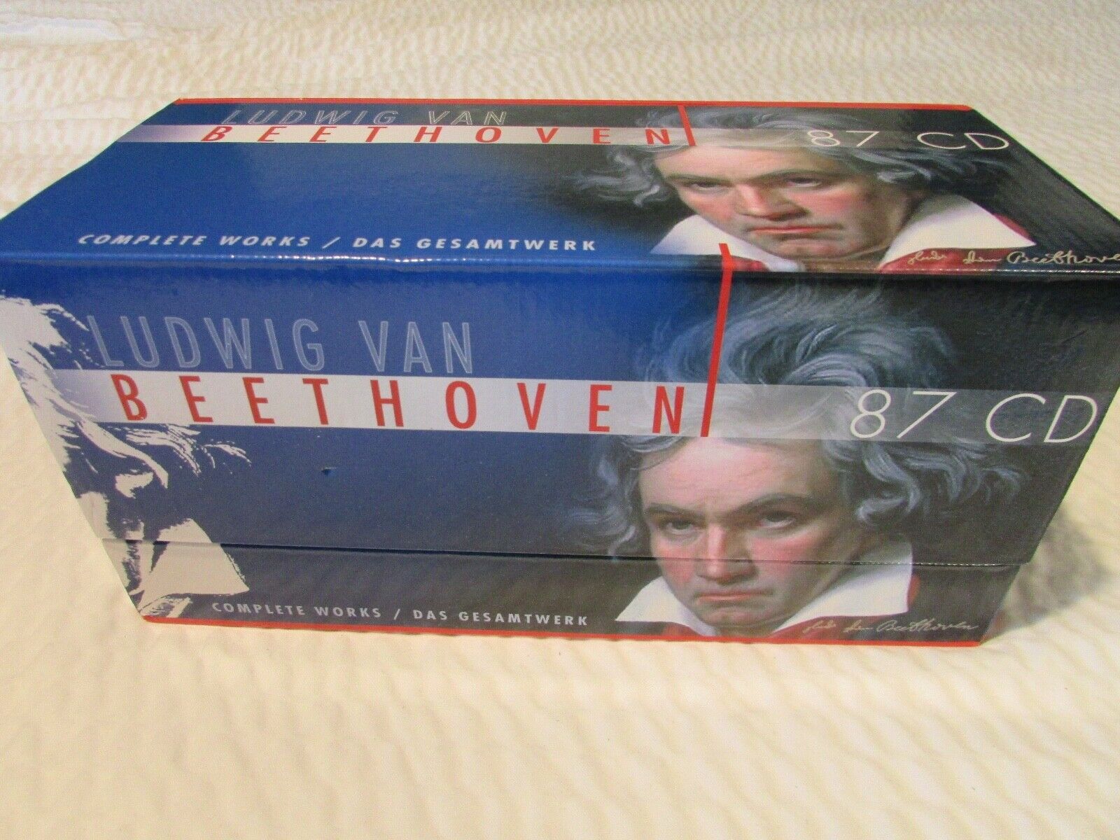 Ludwig Van Beethoven Complete Works 87 CD Box Set Cascade Vintage
