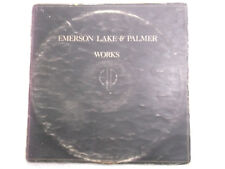 EMERSON LAKE PALMER ELM works Gatefold double LP record RARE INDIA VG+ picture