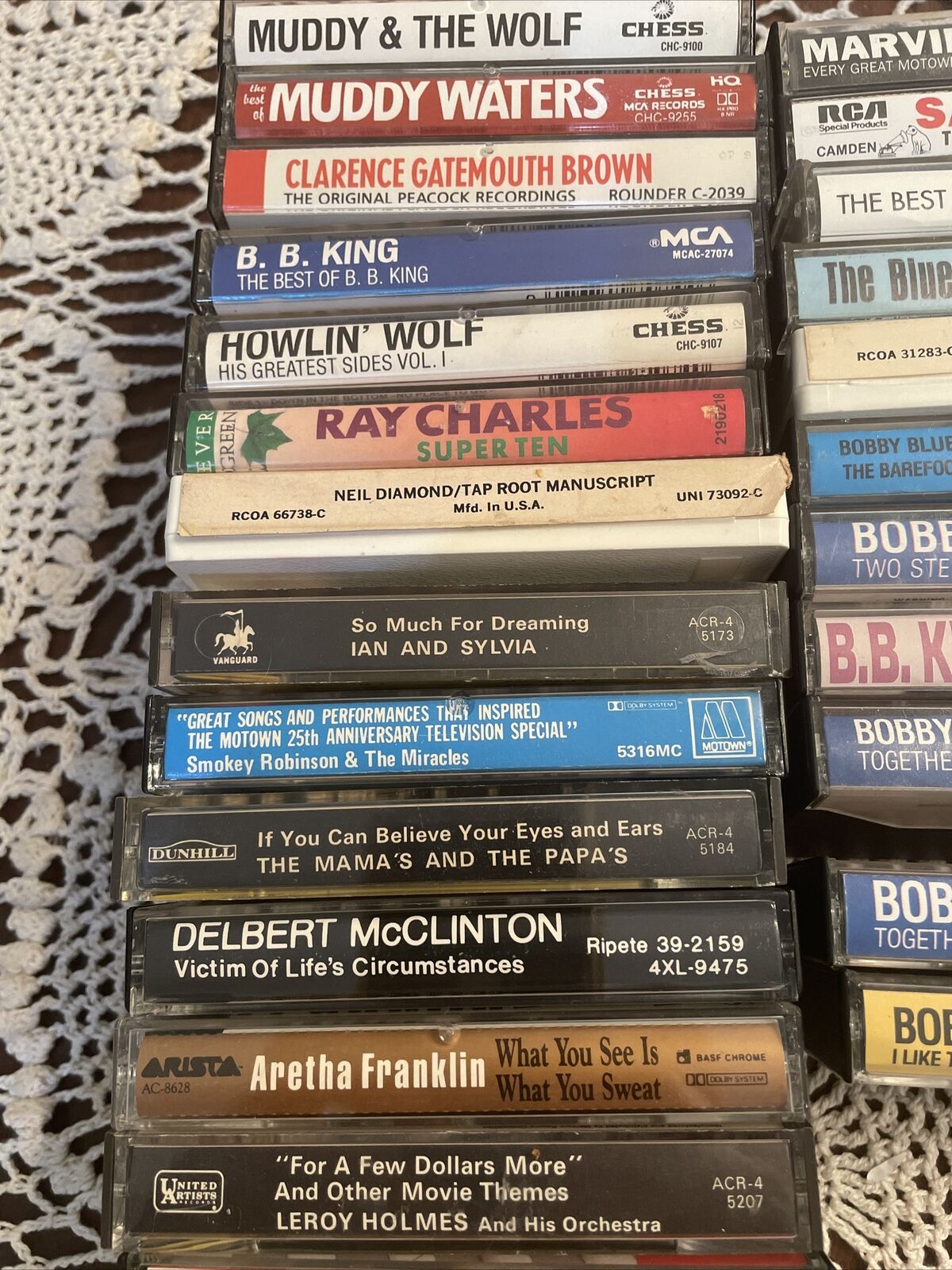 Vintage 60’s 70's 80's Cassettes 25 # Smokey Robinson and Miracles,Mama’s Papas