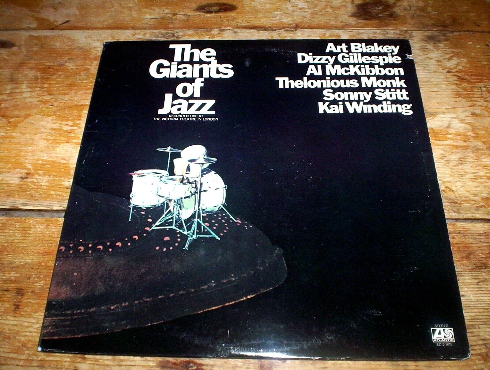 GIANTS OF JAZZ 2 LP w/ THELONIOUS MONK Sonny Stitt ART BLAKEY Dizzy Gillespie NM
