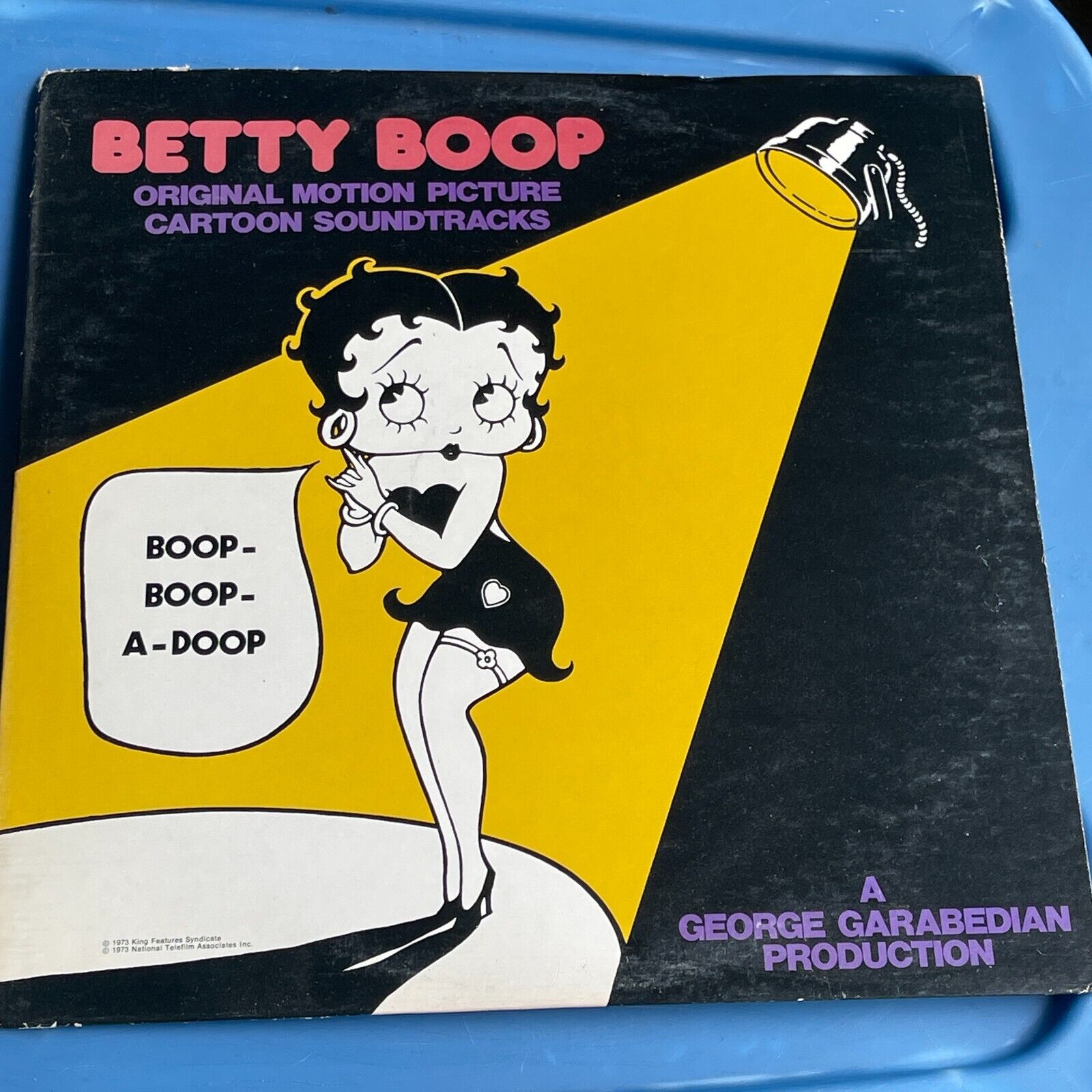 BETTY BOOP Original Motion Picture Cartoon Soundtrack LP Mark 56
