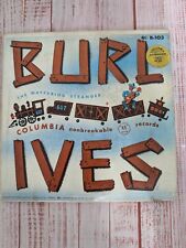 Burl Ives The Wayfaring Stranger 7” 45rpm Columbia 1950 Double EP Gatefold Vinyl picture
