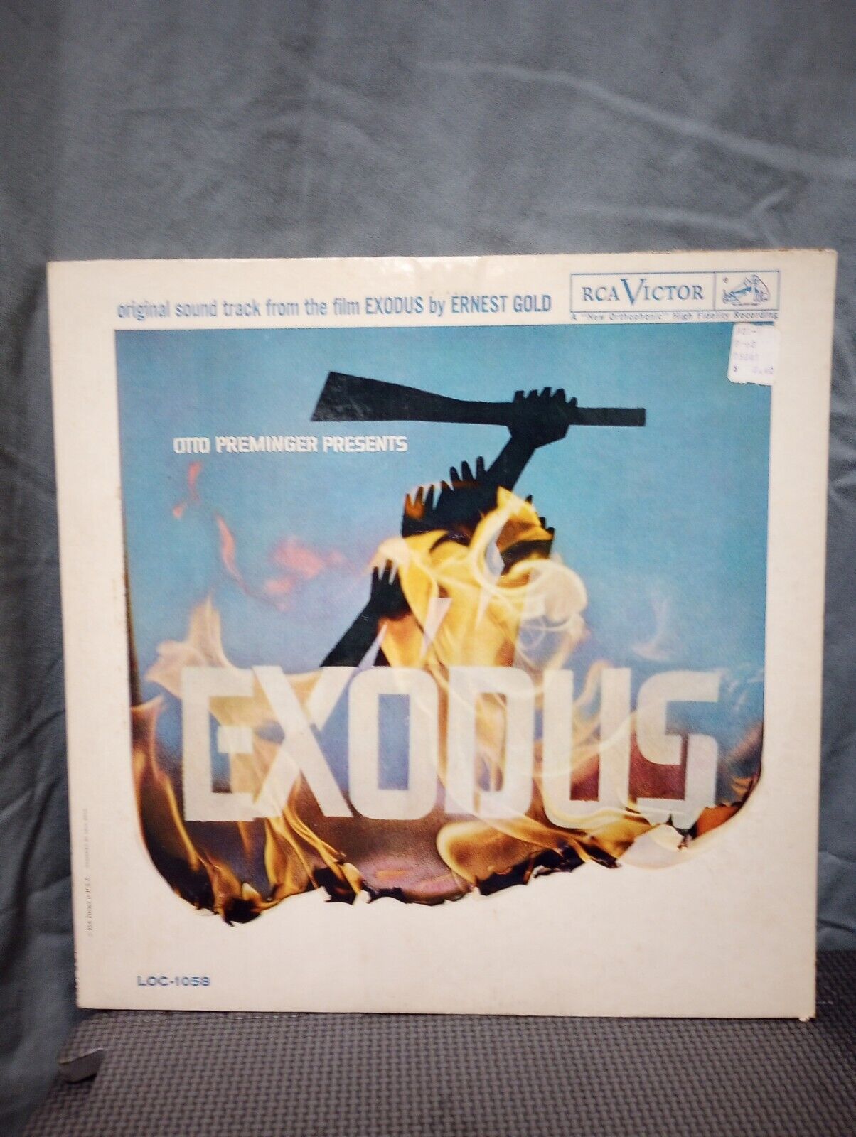 Vintage 60s Exodus Ernest Gold Vinyl Record Album LP 1960 Or 61? Classical 