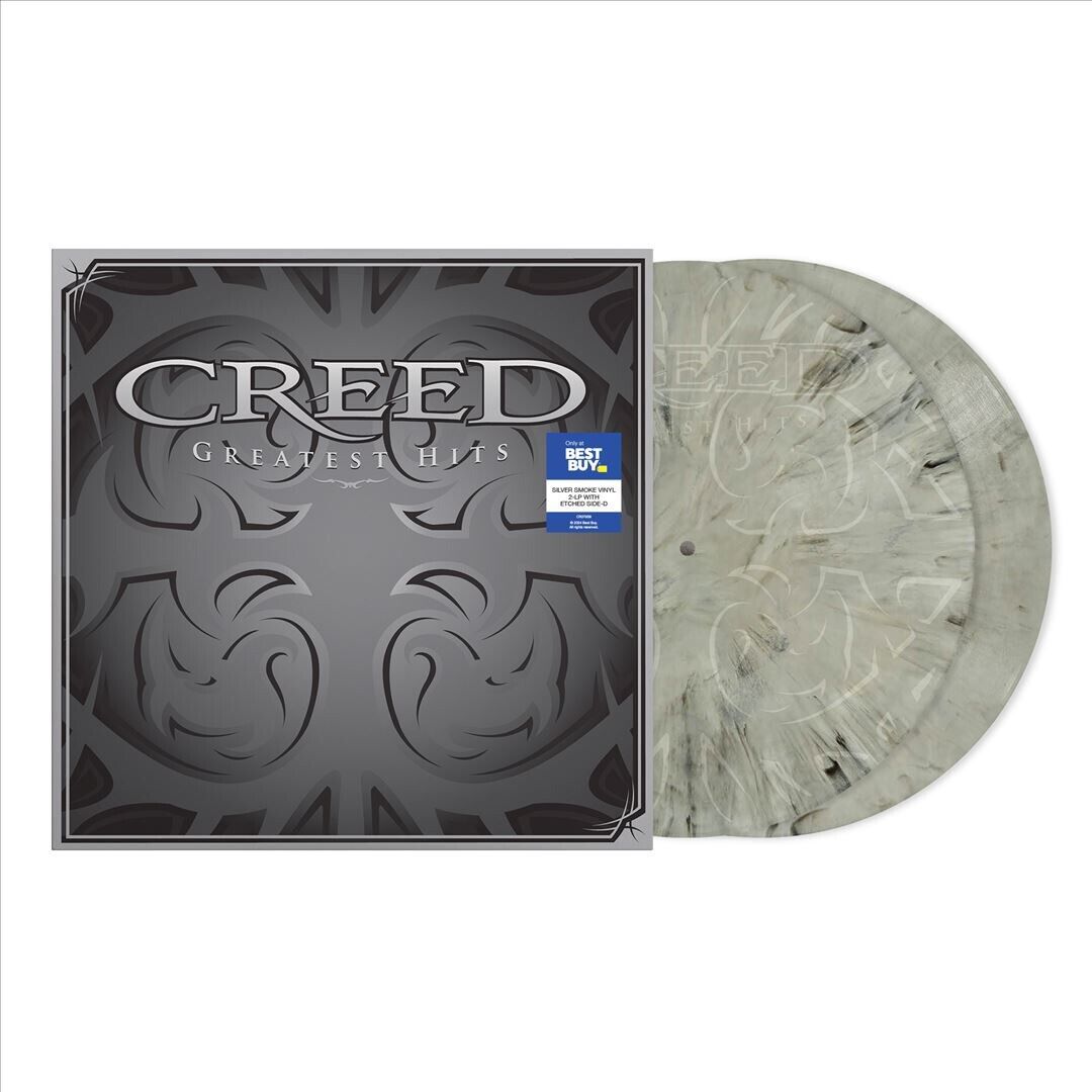 Creed - Greatest Hits (2024 Reissue) Best Buy Exclusive Silver Smoke Vinyl 2LP