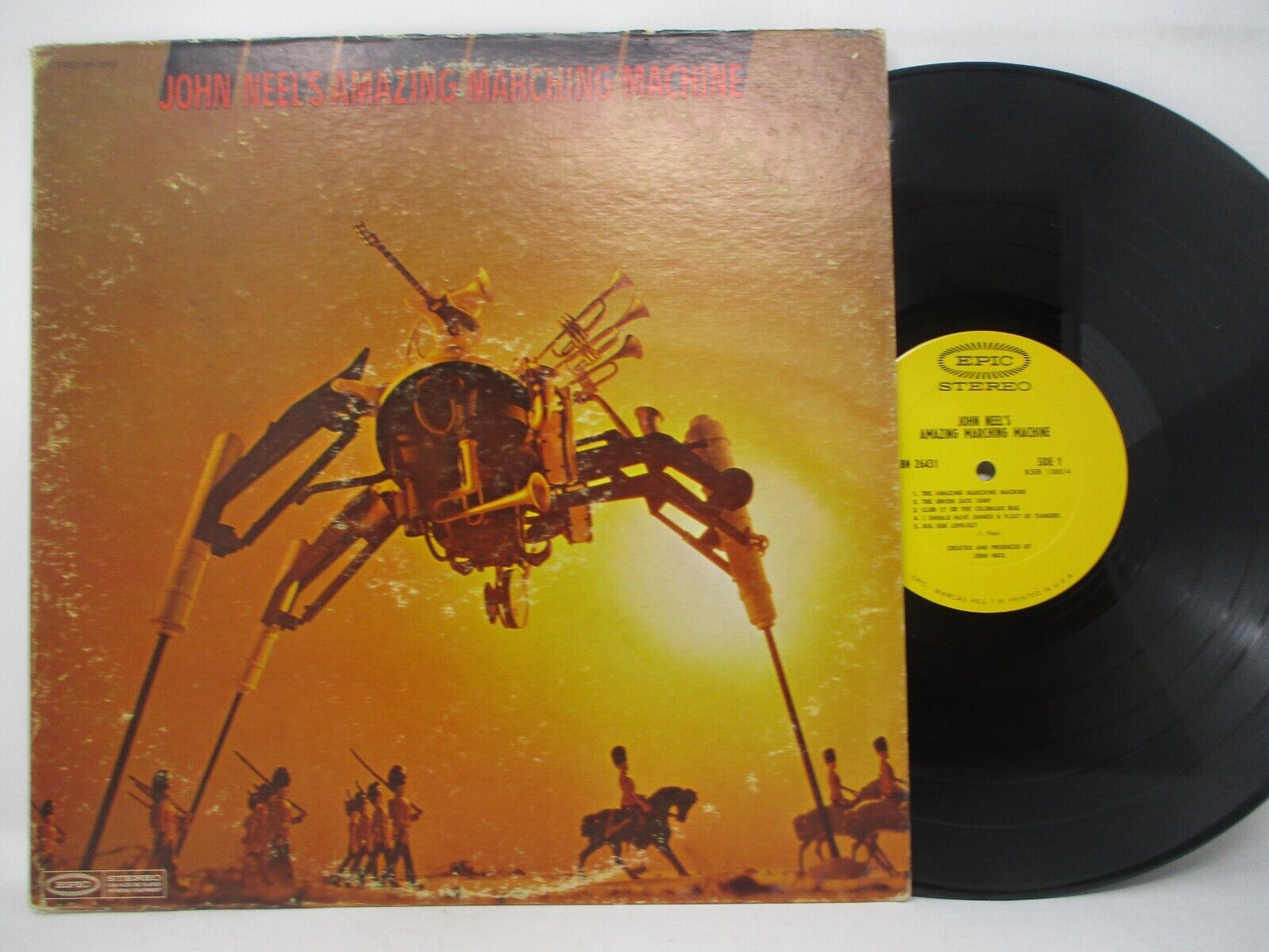 John Neel\'s Amazing Marching Machine LP Epic