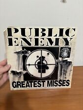 Public Enemy Greatest Misses Def Jam Records 1992 Vinyl picture