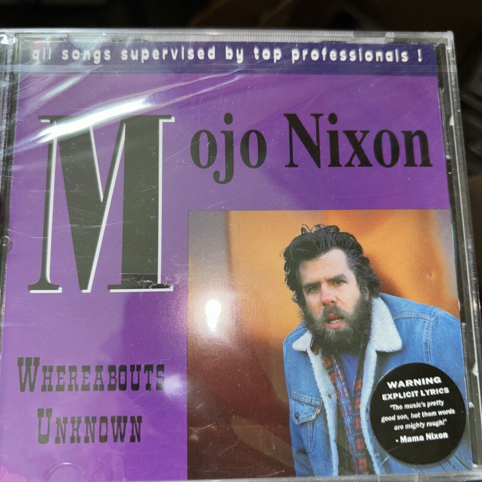 MOJO NIXON Whereabouts Unknown SEALED CD