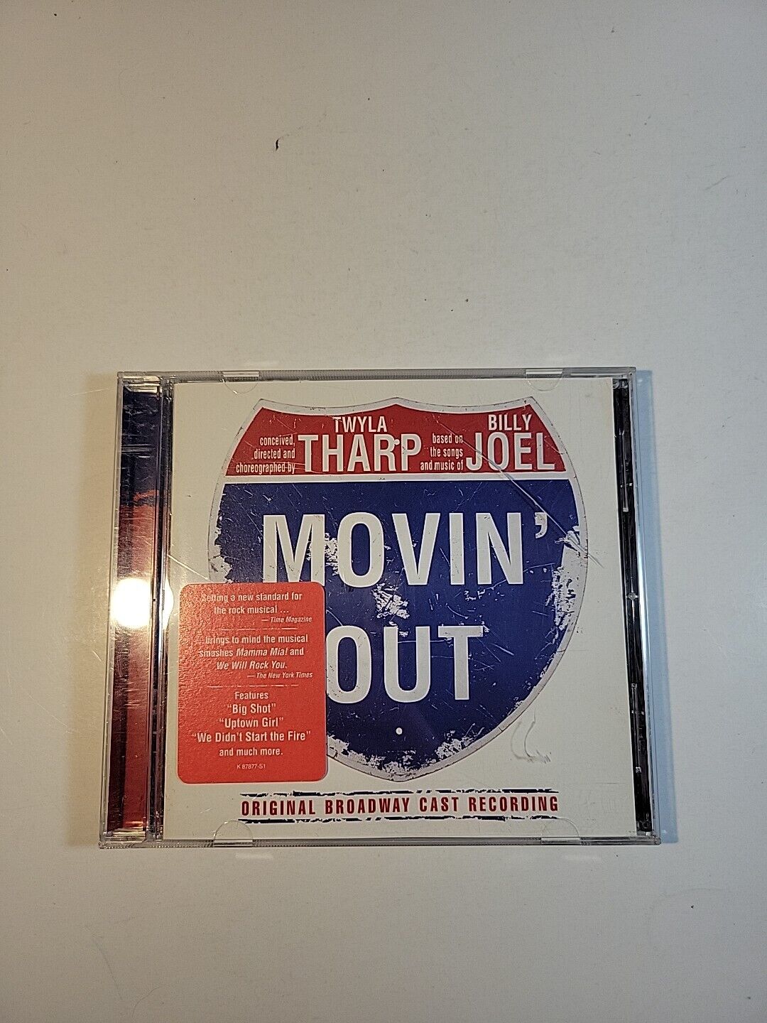 Movin\' Out [Original Cast Recording] by Original Soundtrack (CD, Oct-2002, Sony