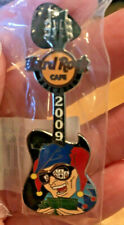 Hard Rock Cafe Guitar Pin 2009 FOXWOODS JOKER Guitar Pin Button picture