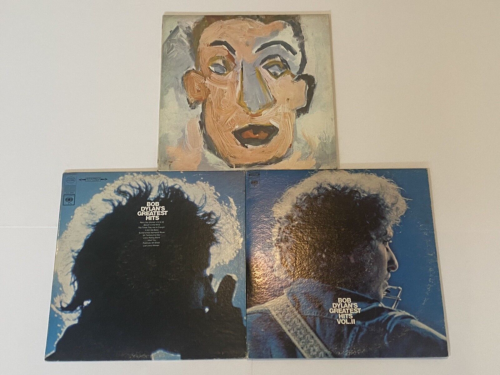 Vintage Bob Dylan Vinyl Album Collection
