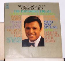 Steve Lawrence - Greatest Hits - 1970 Vinyl LP Record Album picture