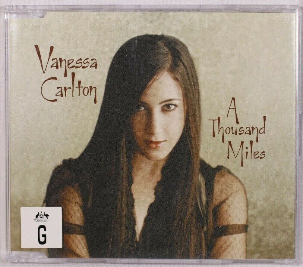  Vanessa Carlton ‎– A Thousand Miles - Single  - CD (C1458)