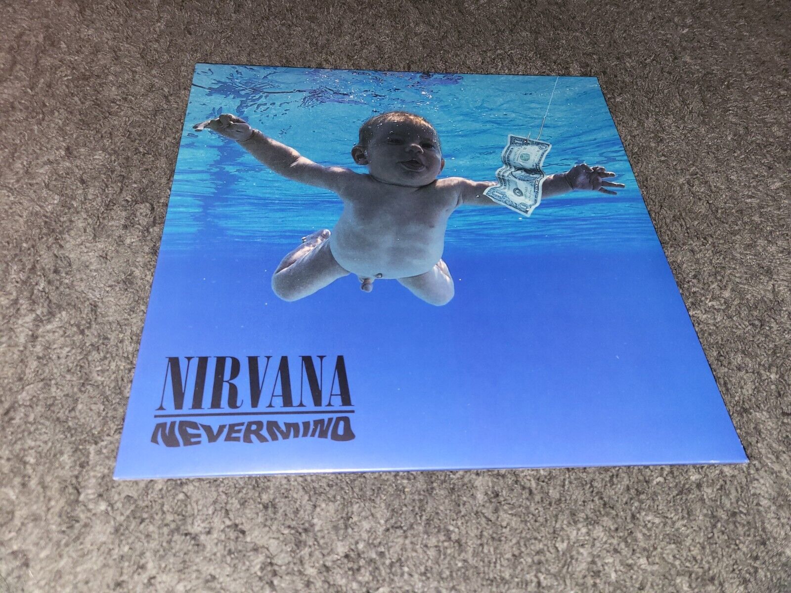 Nirvana Nevermind LP New Sealed Vinyl Reissue Sealed Cobain Grohl
