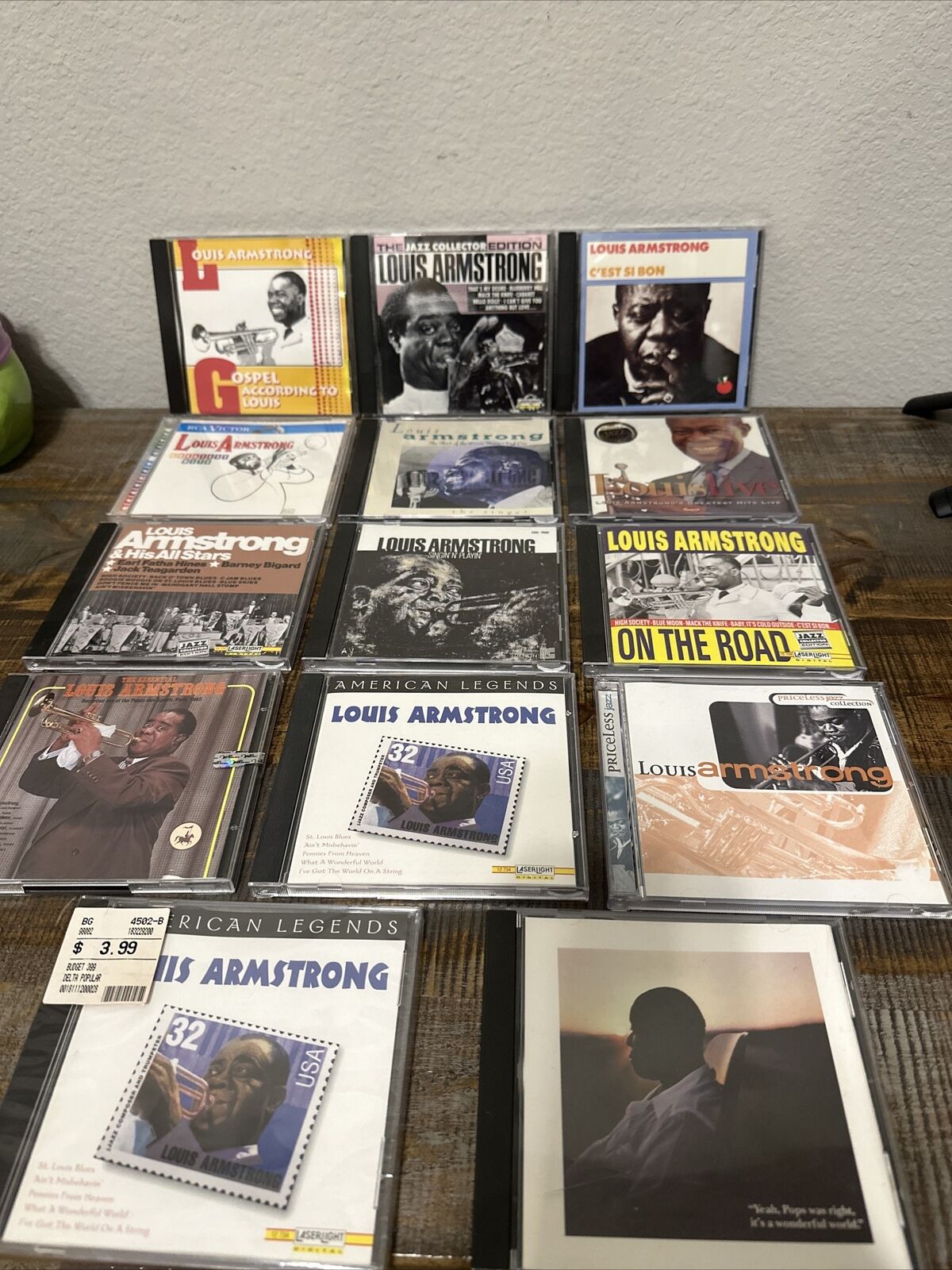 Louis Armstrong CD Lot of 14