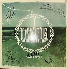 Taking Back Sunday, Signed By Whole “Tell All Your Friends TAYF10” Acoustic LP picture