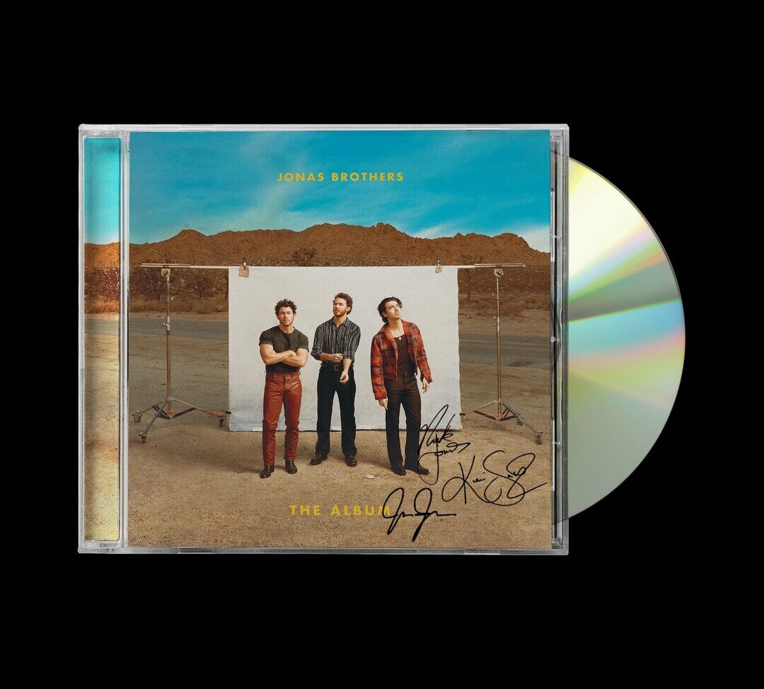 Jonas Brothers -The Album - Signed Autographed New CD - NICK , JOE & KEVIN