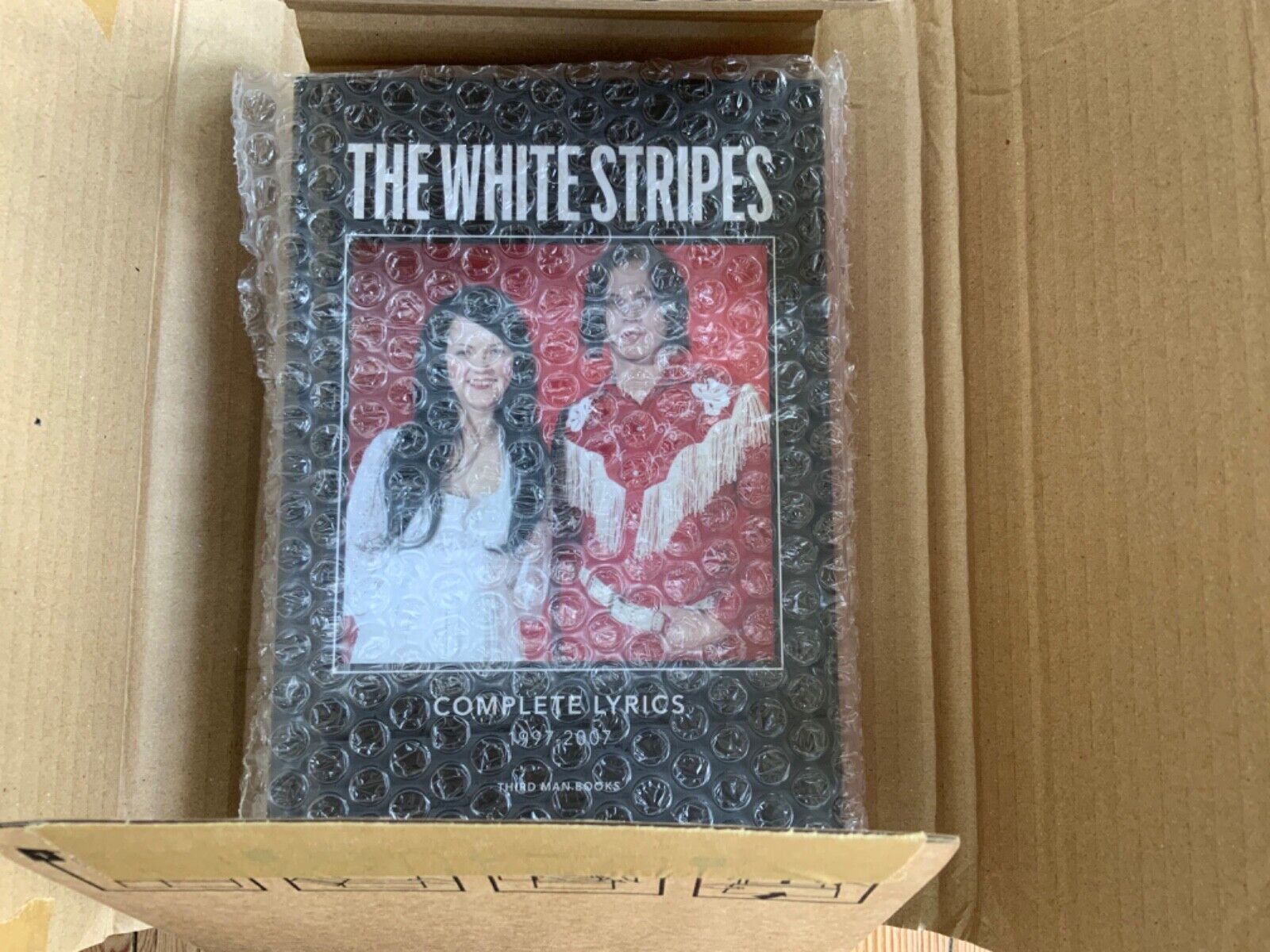 SIGNED Ltd White Stripes - Complete Lyrics 1997-2003 - Jack White Autographed