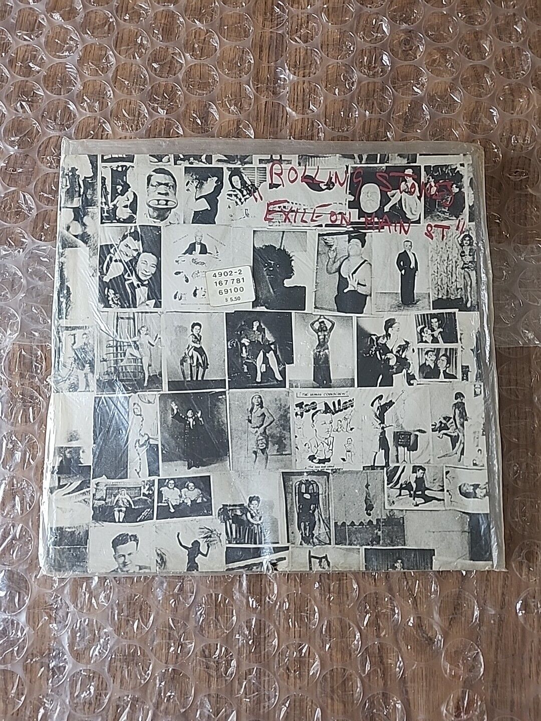 The Rolling Stones 'Exile On Main Street'  factory sealed 1972 LP Germany LP set
