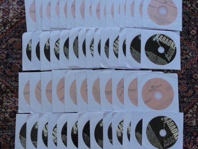 54 CDG LOT SUPER KARAOKE CLASSICS COUNTRY ROCK OLDIES POP CD+G MUSIC SONGS SET