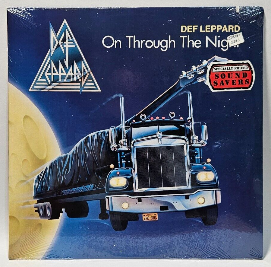 Def Leppard - On Through The Night - Mercury 822 533-1 M-1 - RE 1980 NOS SEALED