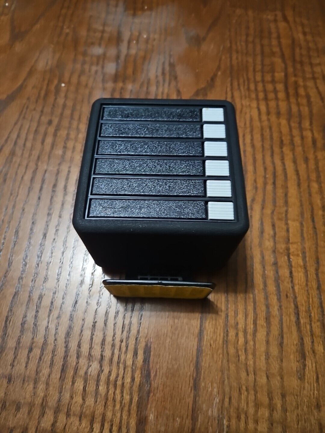Vintage Fischer C Box 6 Cassette Tape Hard Plastic Storage Case 33-098 