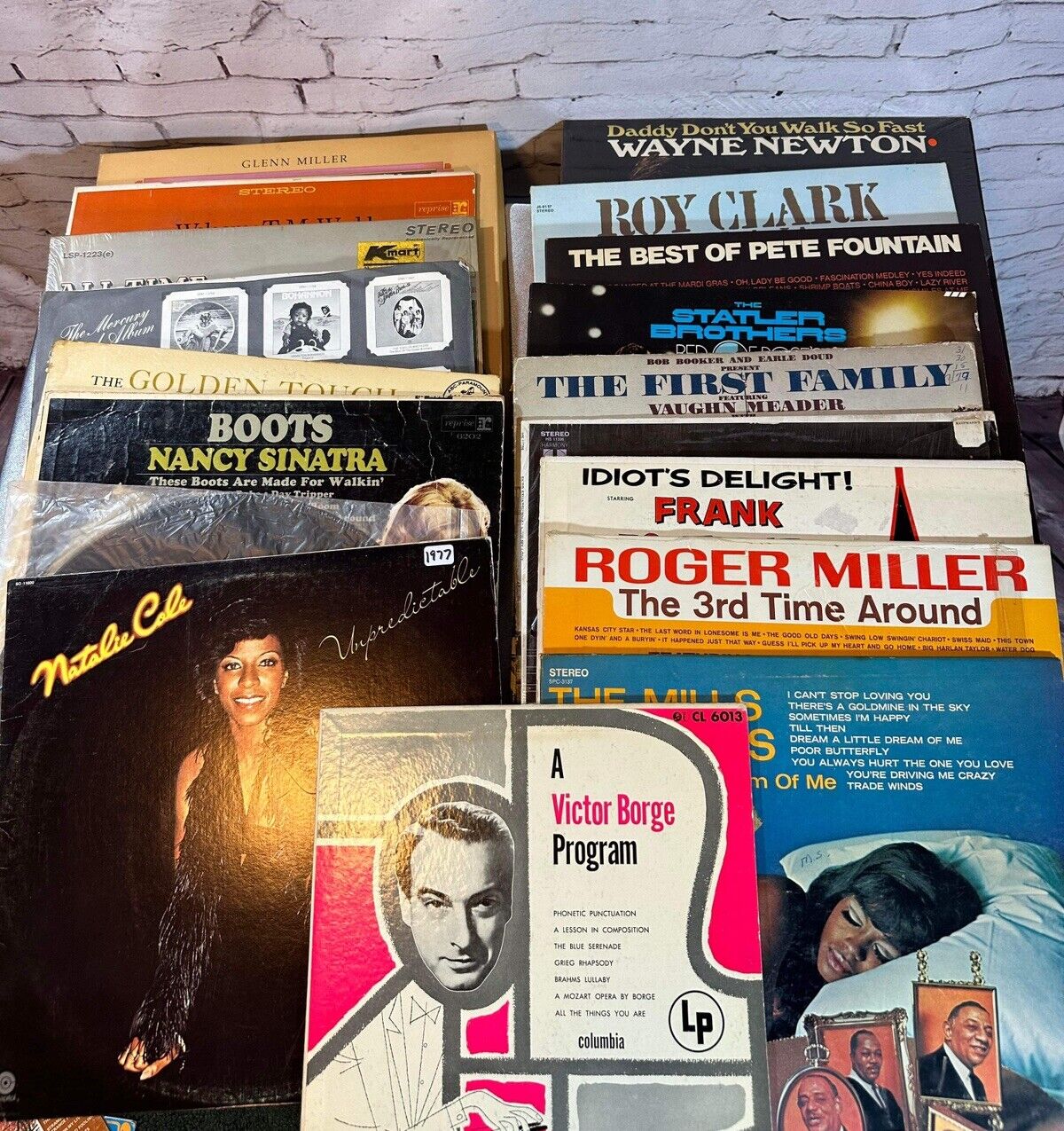 Lot of 17 Vintage Records
