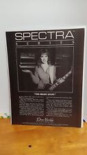 NANCY WILSON HEART SPECTRA GUITAR AMPLIFIERS 1984 - PRINT AD  11 X 8   a2 picture