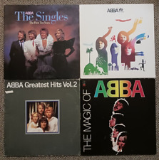 Lot of 4 ABBA LP Album Jackets Only: The Singles Greatest Hits Vol. 2 The Magic picture
