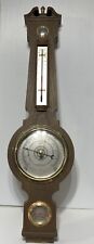 Vintage Springfield Banjo Barometer Thermometer 24
