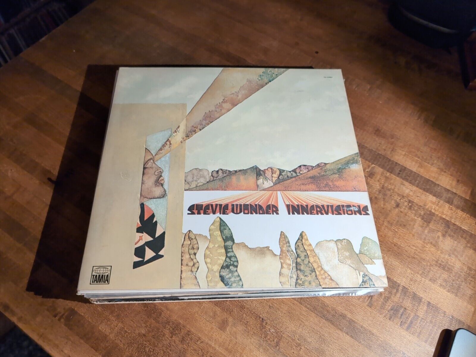 Stevie Wonder – Innervisions Original Vinyl Record LP Tamla – T 326L 1973