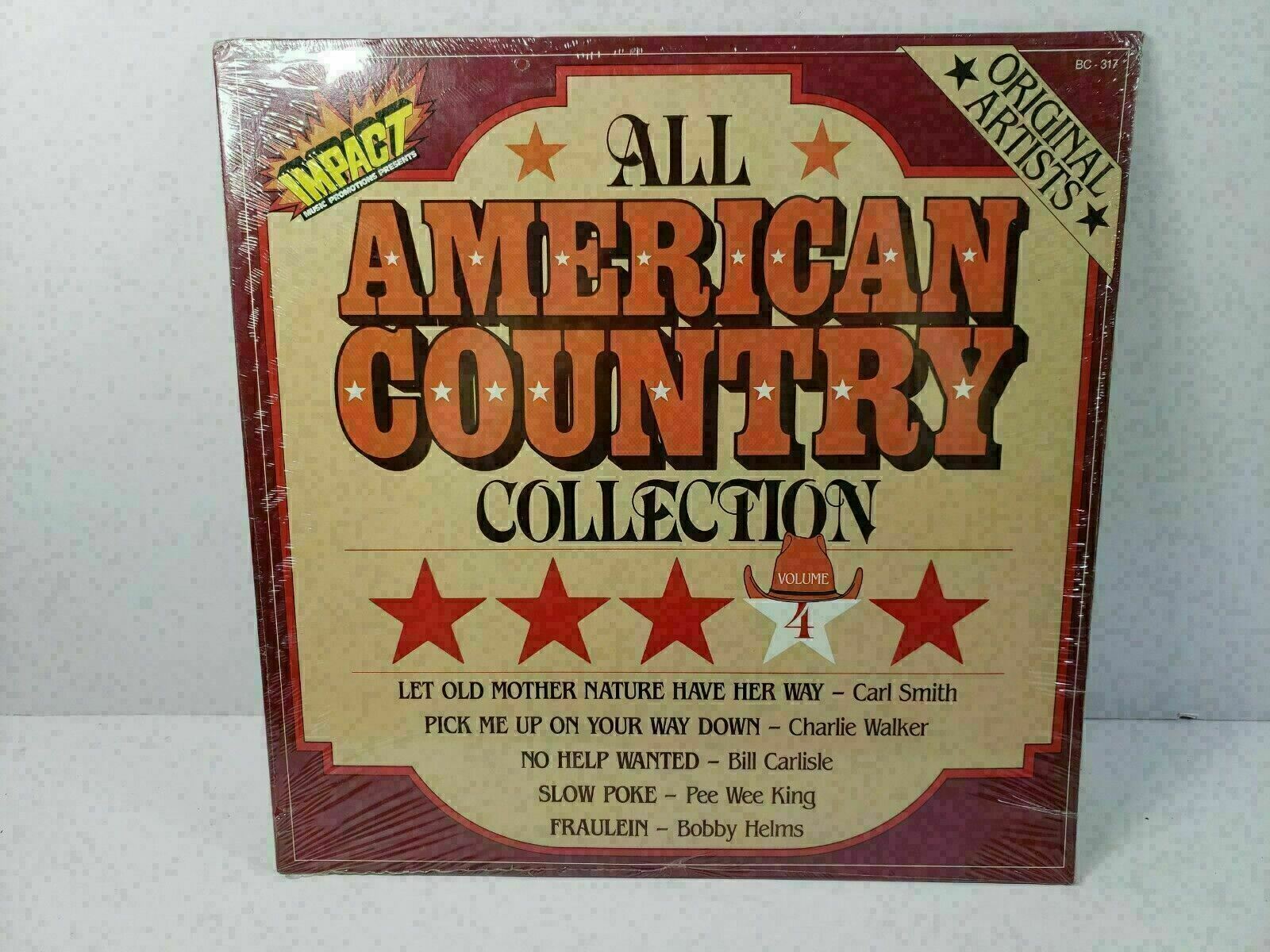 All American Country Vol 4 Canada Import Rare Sealed NOS Hank Thompson, Helms...