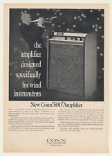 1968 Conn 500 Amplifier Wind Instrument Amp Print Ad picture