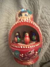 Russian Roly Poly music box  6 Moving Dolls Mint Hand Made Hand Painted vintage picture