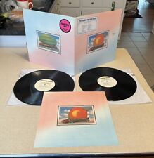 The Allman Brothers Eat A Peach PROMO LP+HYPE STICKER+Insert+Textured Cvr EX/EX picture
