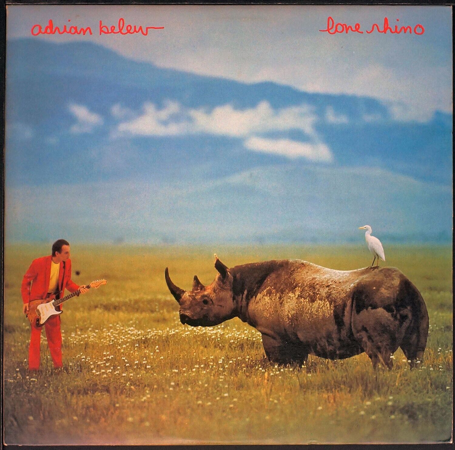 Adrian Belew (King Crimson) - Lone Rhino - LP vinyl