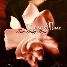 Carmen Mcrae - For Lady Day, Volume 1  -  CD, VG picture