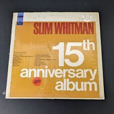 Slim Whitman 15th Anniversary Record Album LP picture