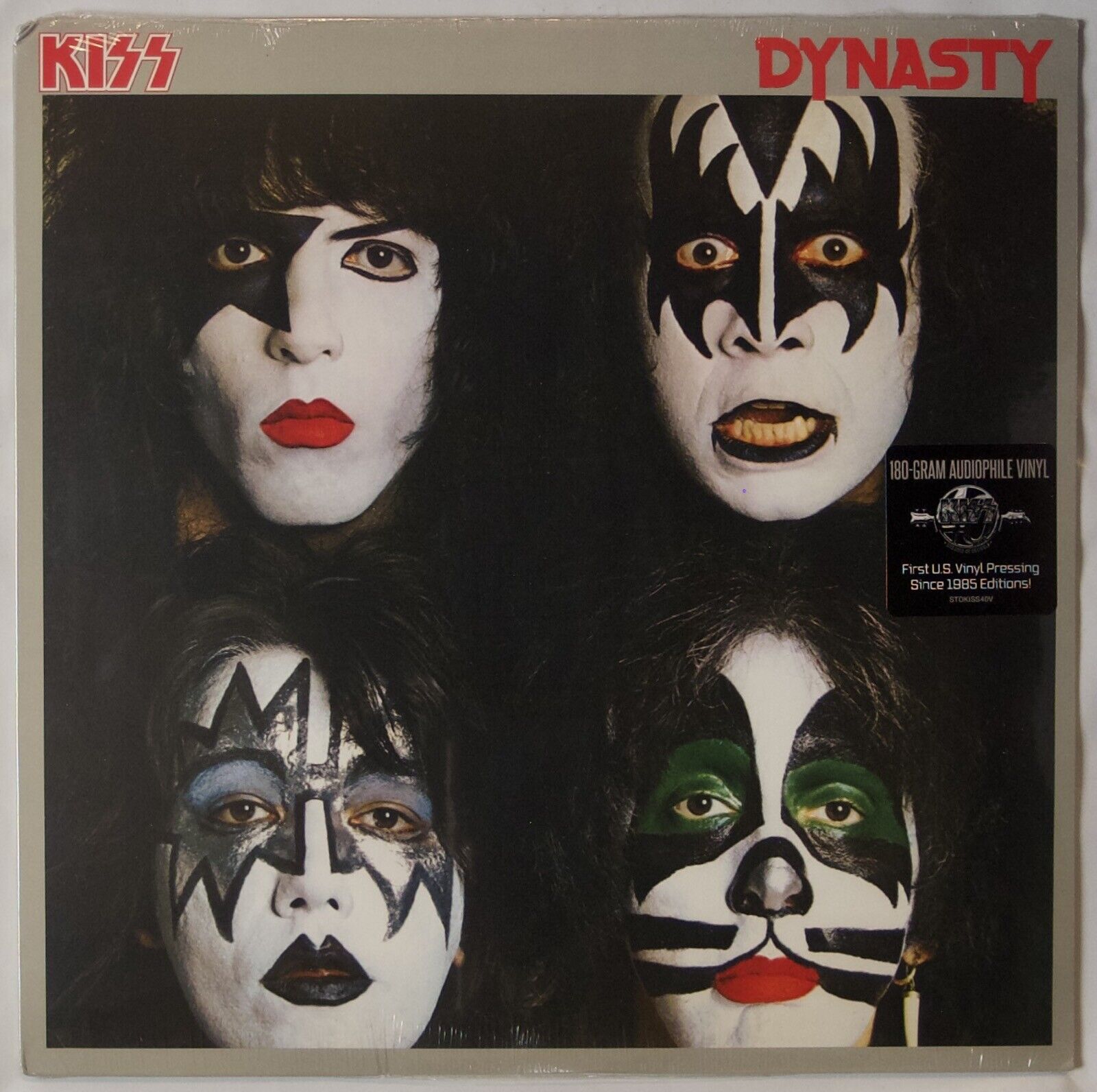 KISS: Dynasty SEALED 180g Audiophile Vinyl LP OOP NEW Hard Rock Glam CORNER BEND