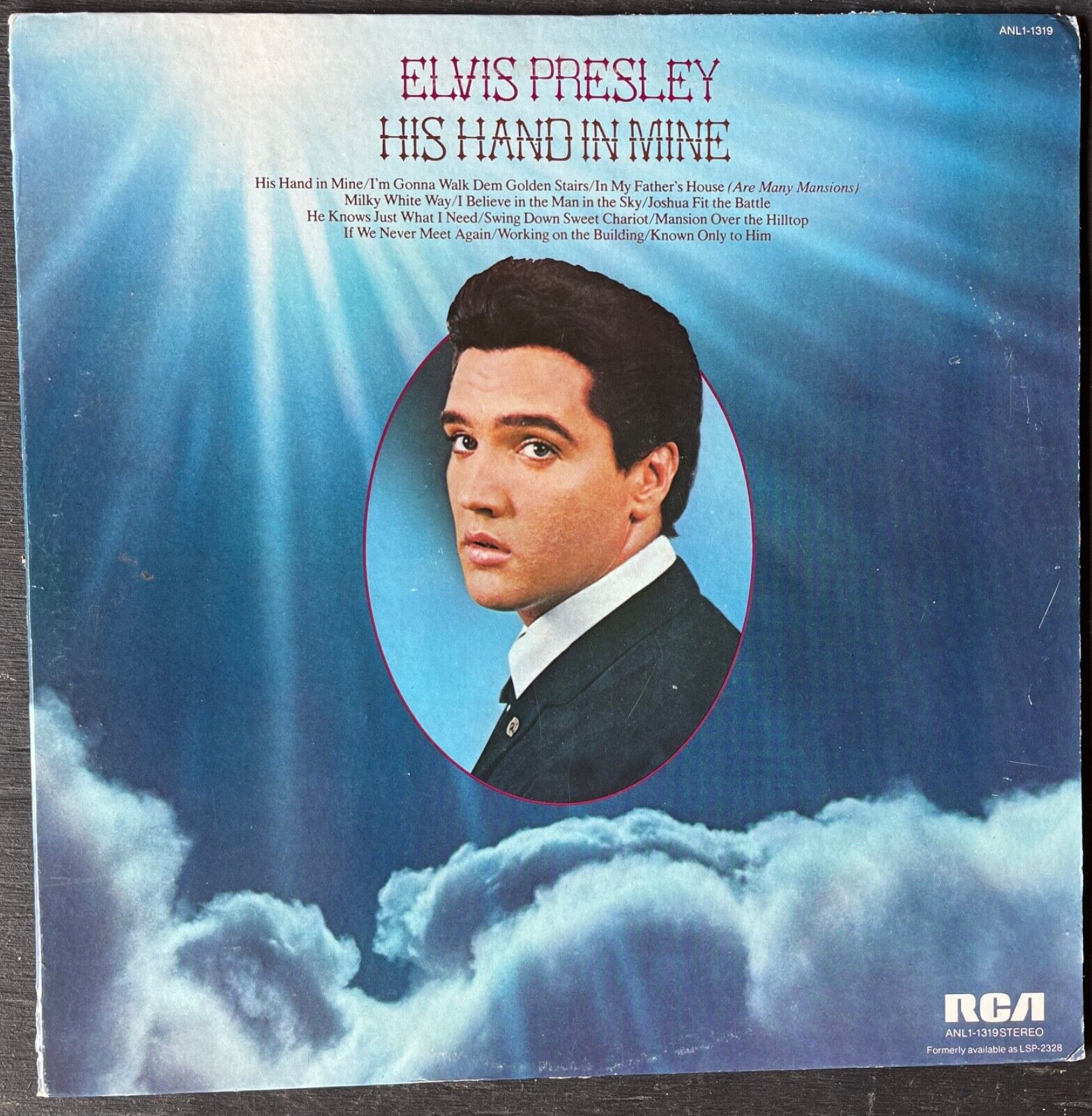 Elvis Presley - His Hand In Mine - RCA  1976 Vinyl LP Record