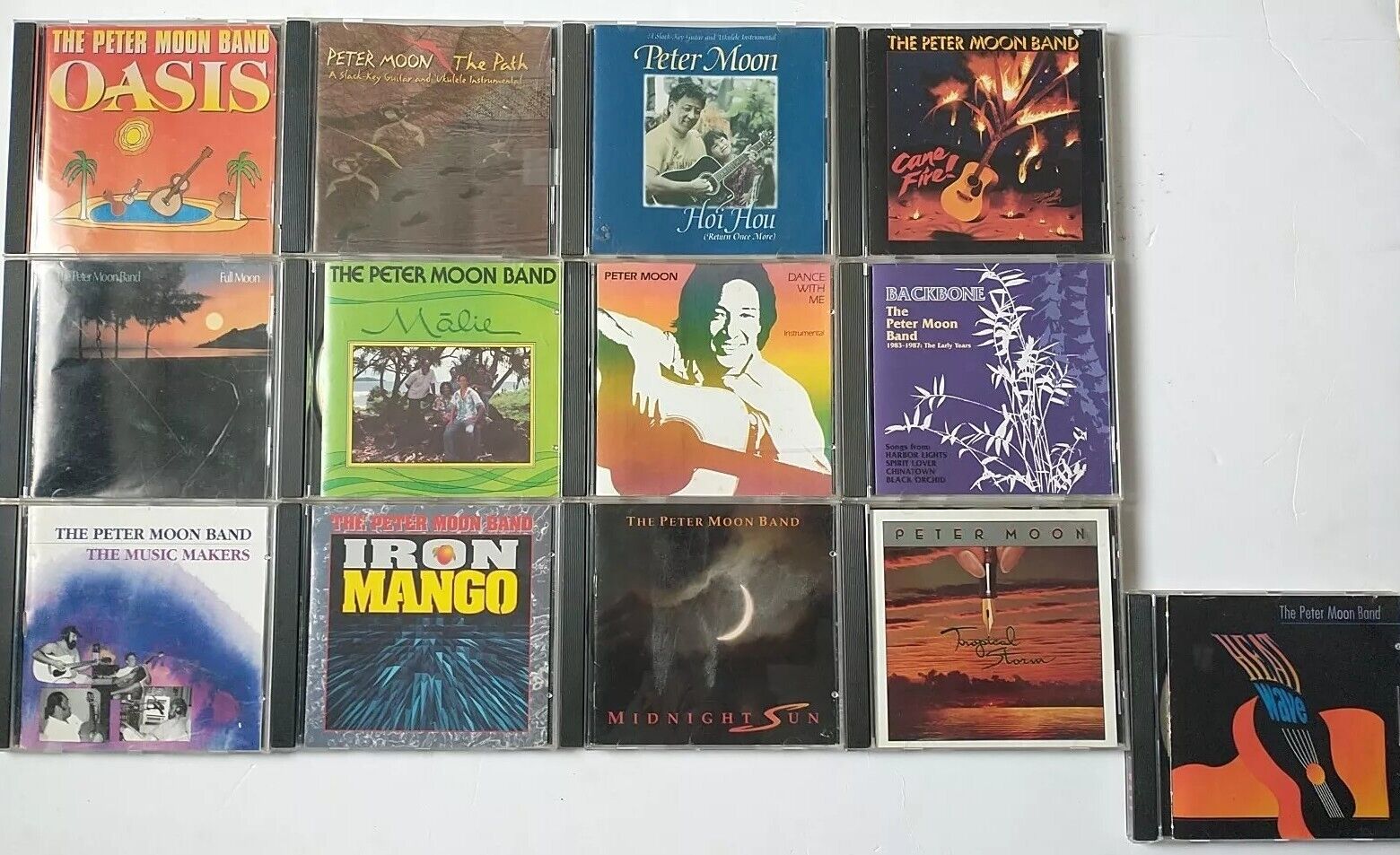 THE PETER MOON BAND 13 CD LOT/ BUNDLE RARE Out Of Print Updated 6/24/24