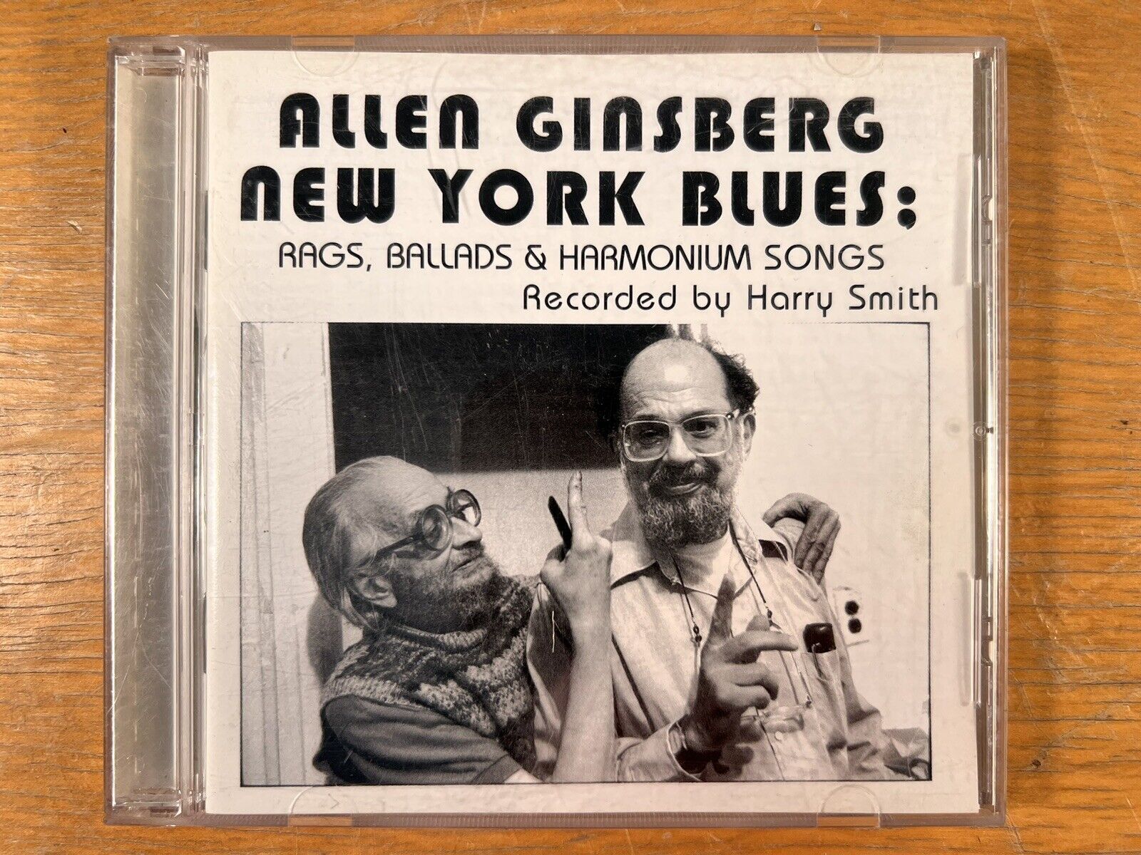 Allen Ginsberg New York Blues Rags Ballads Harmonium Songs Recorded Harry Smith
