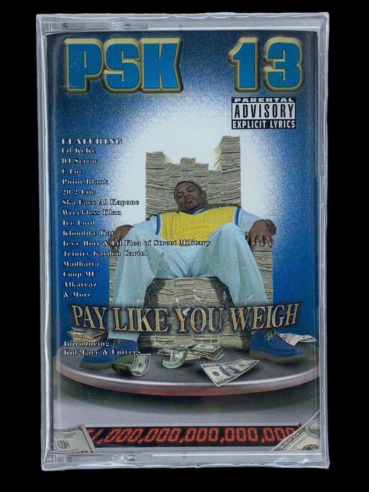 SEALED, PSK-13 – Pay Like You Weigh NSM-777, audio cassette, SCARCE, US, 1999