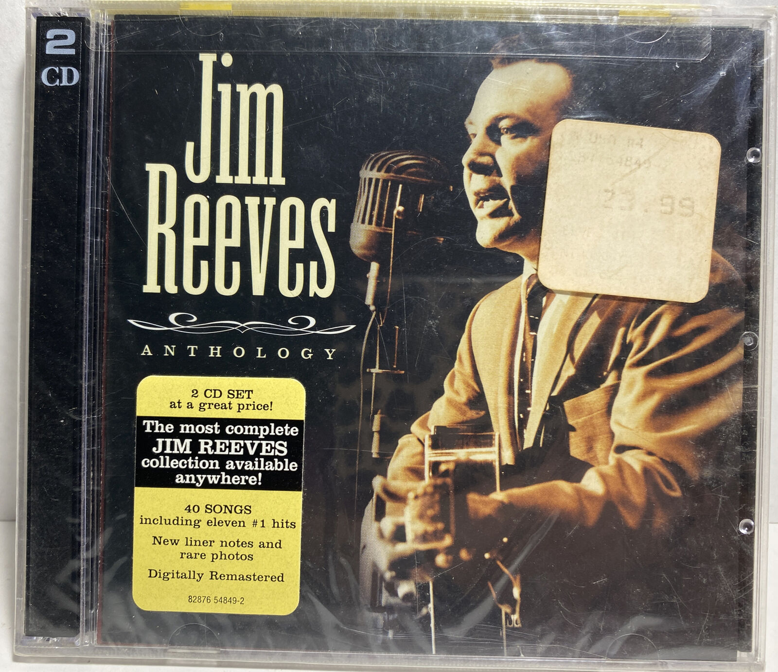 Jim Reeves Anthology by Jim Reeves 2  CD Set  New Sealed