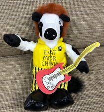 2007 Chick Fil A Plush Cow With Guitar Rocker Red Hair Eat Mor Chikin picture