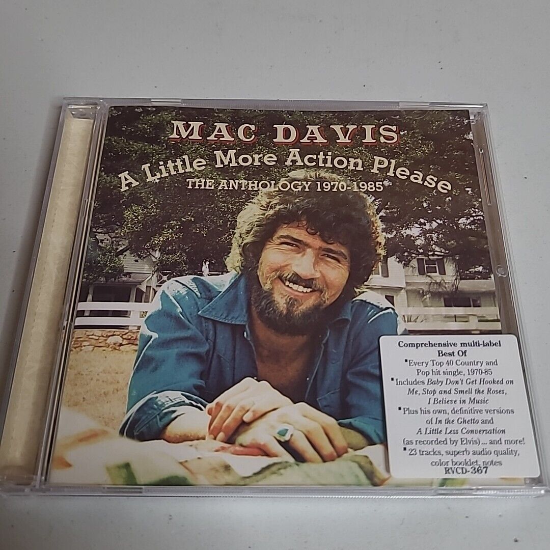 Mac Davis - A Little More Action Please: The Anthology 1970-1985 CD Hits